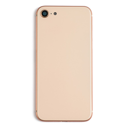 Back Housing With Back Glass for iPhone 8  - Gold